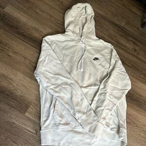Stain free white Nike hoodie size large